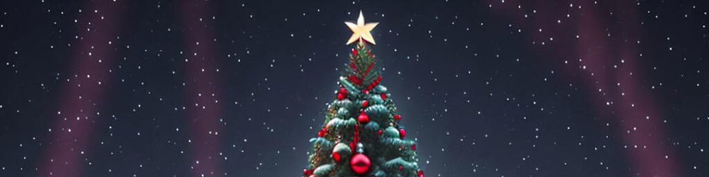 Bild mit einem Weihnachtsbaum passend zum Emoji 🎄