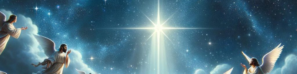 Bild mit dem Stern von Bethlehem passend zum Emoji ⭐