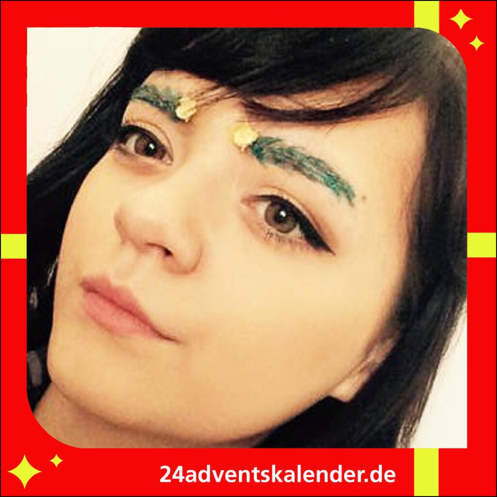 Christmas Tree Brows für das Weihnachtsfest