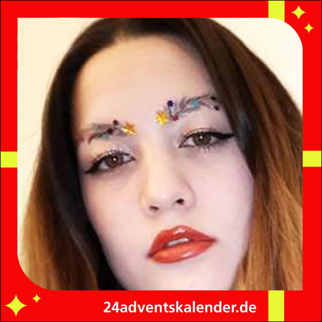 Feierliches Make-up für die Weihnachtszeit