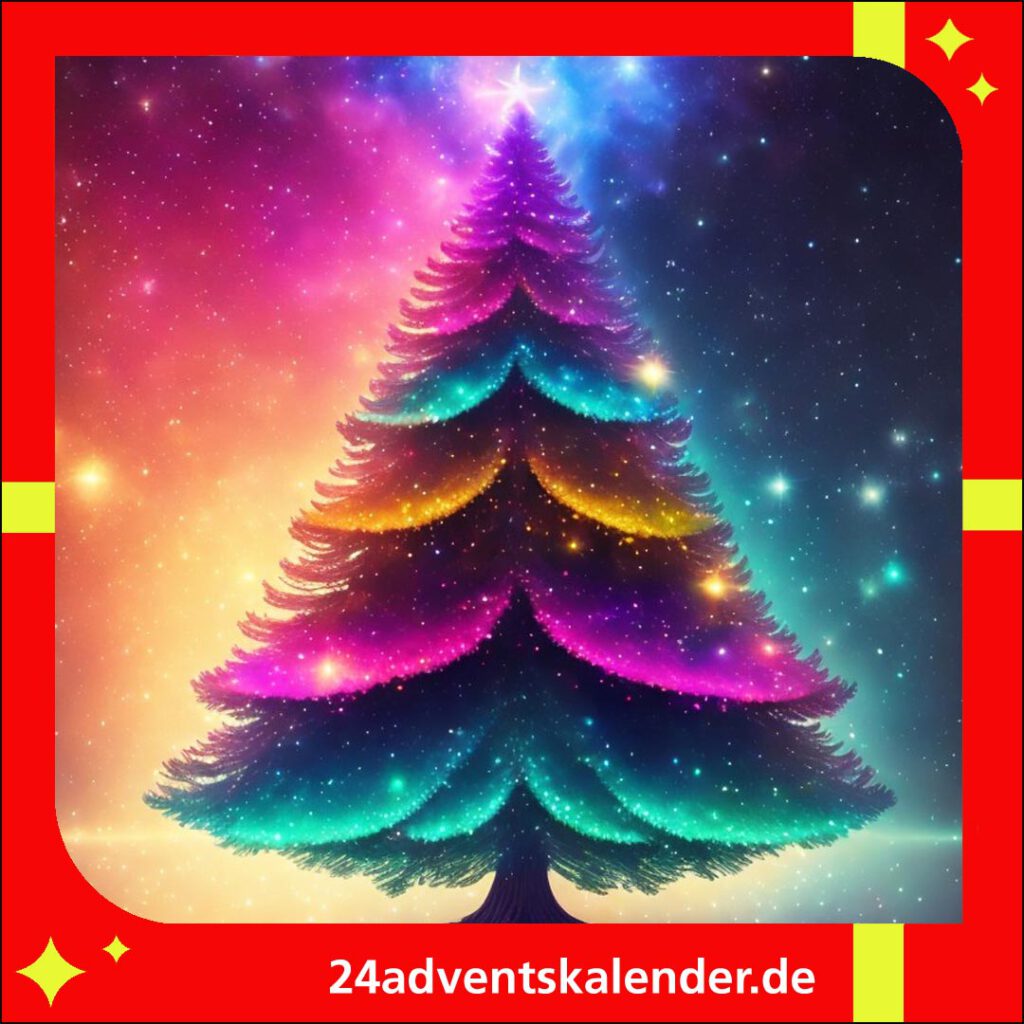 Ein Gedanke der KI an einen Tannenbaum kann überraschen und faszinieren.