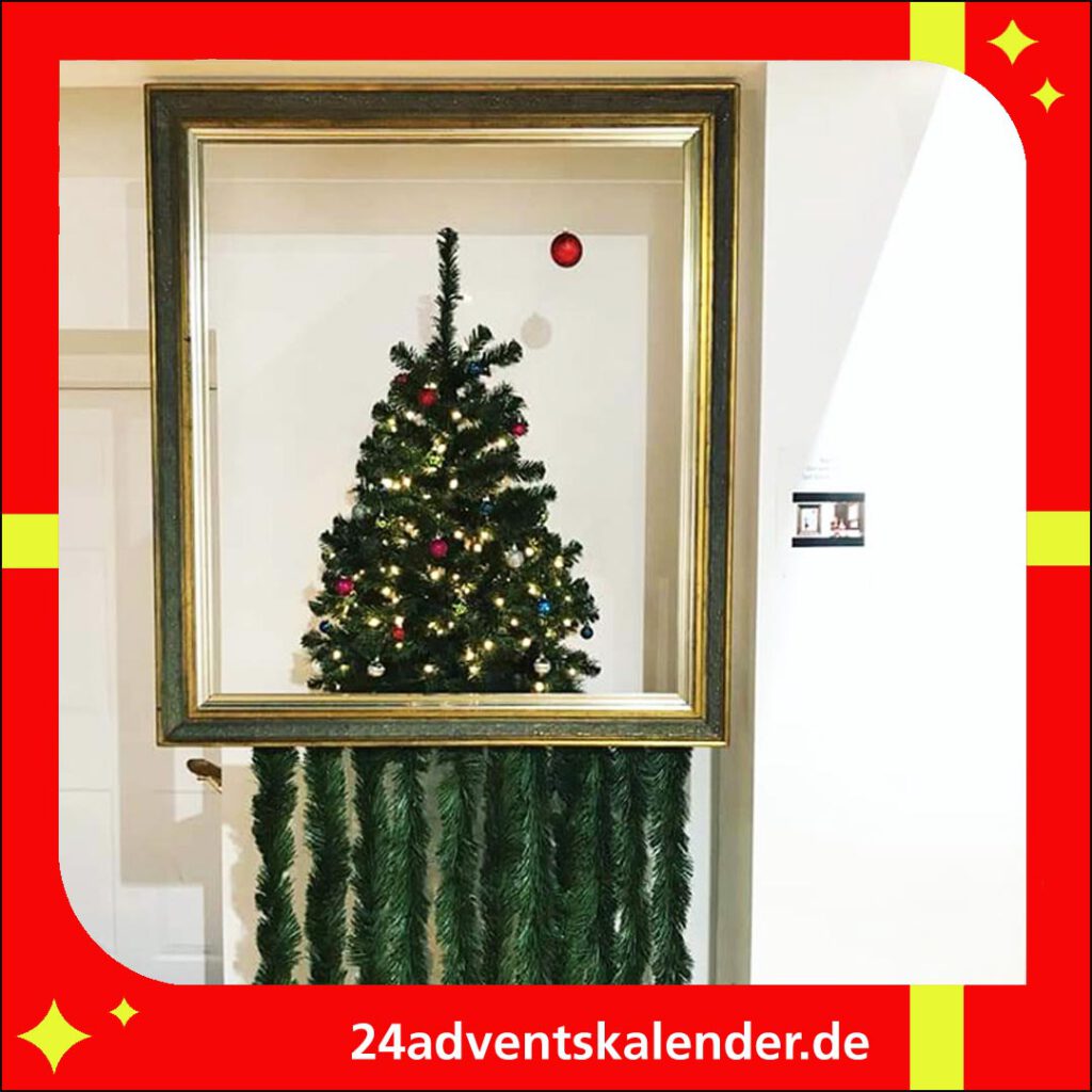 Tannenbaum cool und originell für Weihnachten schmücken mit ausgefallenen Accessoires.