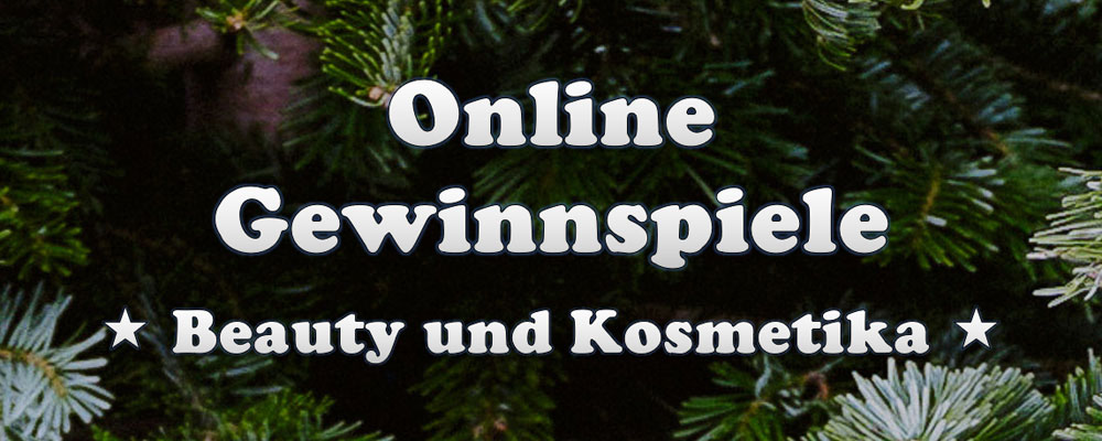 Top Online Weihnachtsgewinnspiele 2024 – Beauty und Kosmetik