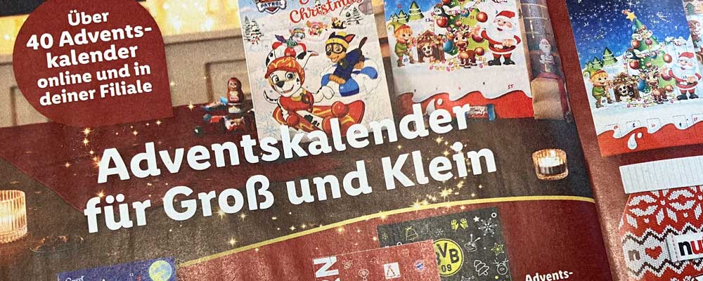 Angebote für Adventskalender im Prospekt von Lidl