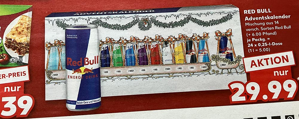 Günstiger Adventskalender im Angebot bei Kaufland