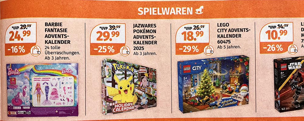 Angebote zu Adventskalender bei Müller
