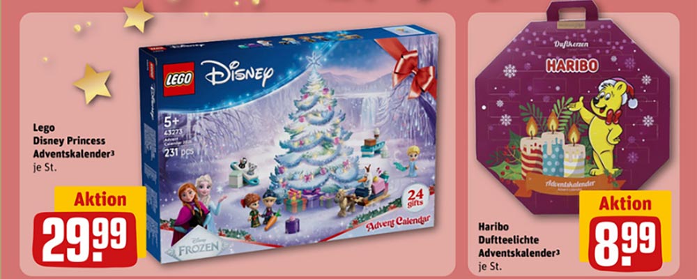 Günstige Angebote für Adventskalender bei Rewe